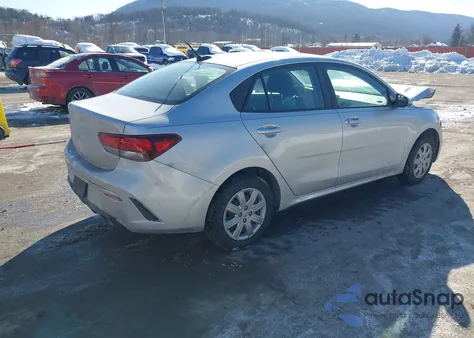 2022 Kia Rio Lx z USA, uszkodzony, nr VIN 3KPA24AD7NE447429